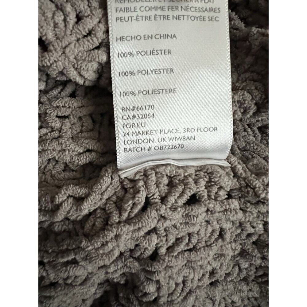 Urban Outfitters Waffle Sweater Taupe Women Size Large - Picture 6 of 7